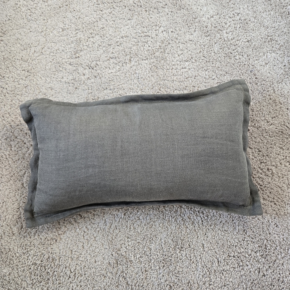 RH Italian Heritage Custom Perennials Performance Washed 100% Linen Pillow Cover